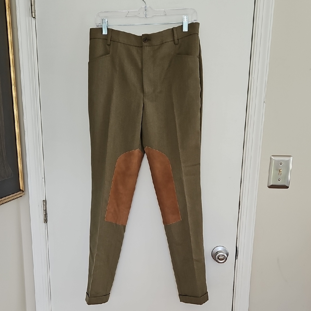 Ralph Lauren Blue Label Olive and Brown Pants